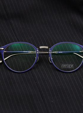 MATSUDA M3112【the WAREHOUSE optic】日本手造49□ 鈦金屬鏡架