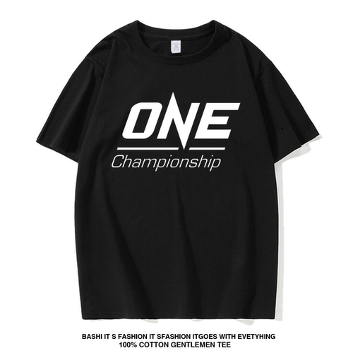 MMA综合格斗one拳击散打T恤衫男女唐凯短袖体恤柔软运动半袖上衣