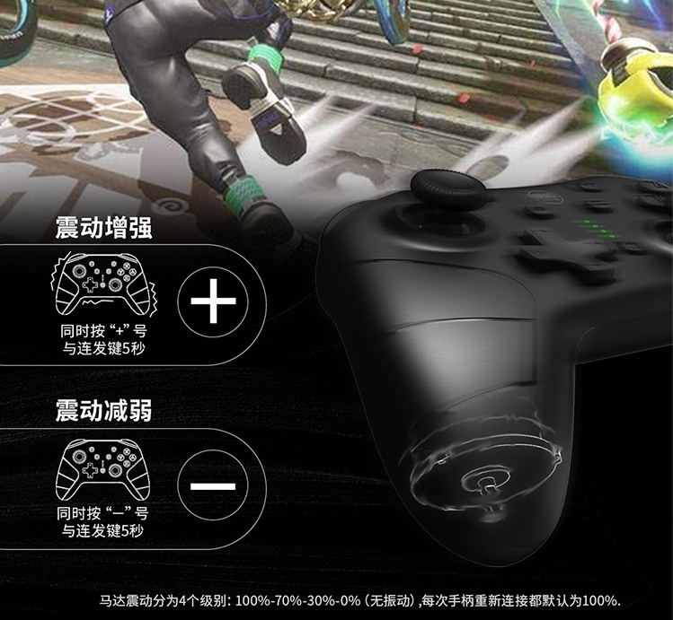 좋은 가치의 오리지널 NINTENDO SWITCH NS 호스트 PRO 웨이크업 핸들 무선 BLUETOOTH 2세대 및 3세대 핸들 NFC