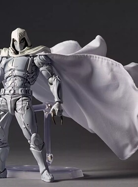 海洋堂 惊奇山口式 漫威 月光骑士 Moon Knight 1/12超可动手办