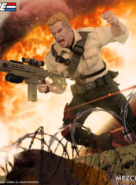 现货Mezco gijoe特种部队 公爵 豪华版 6寸1/12布衣可动人偶手办