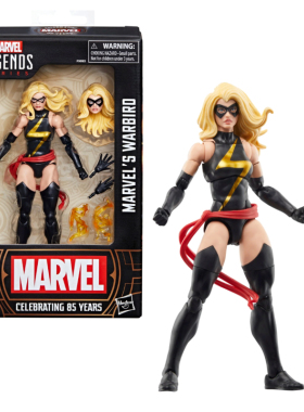 现货 Marvel Legends孩之宝漫威惊奇女士 惊奇队长 6寸1/12可动