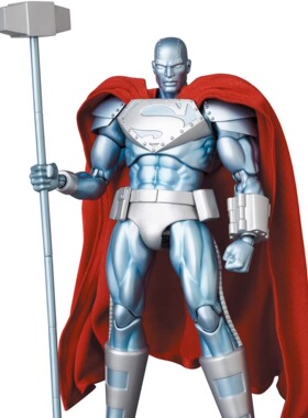 MAFEX现货 超人归来 钢人钢铁超人悍将6寸1/12可动人偶手办