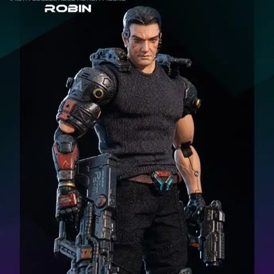 现货 VTOYS X BMS X CF 赛博朋克 罗宾 6寸1/12可动手办人偶