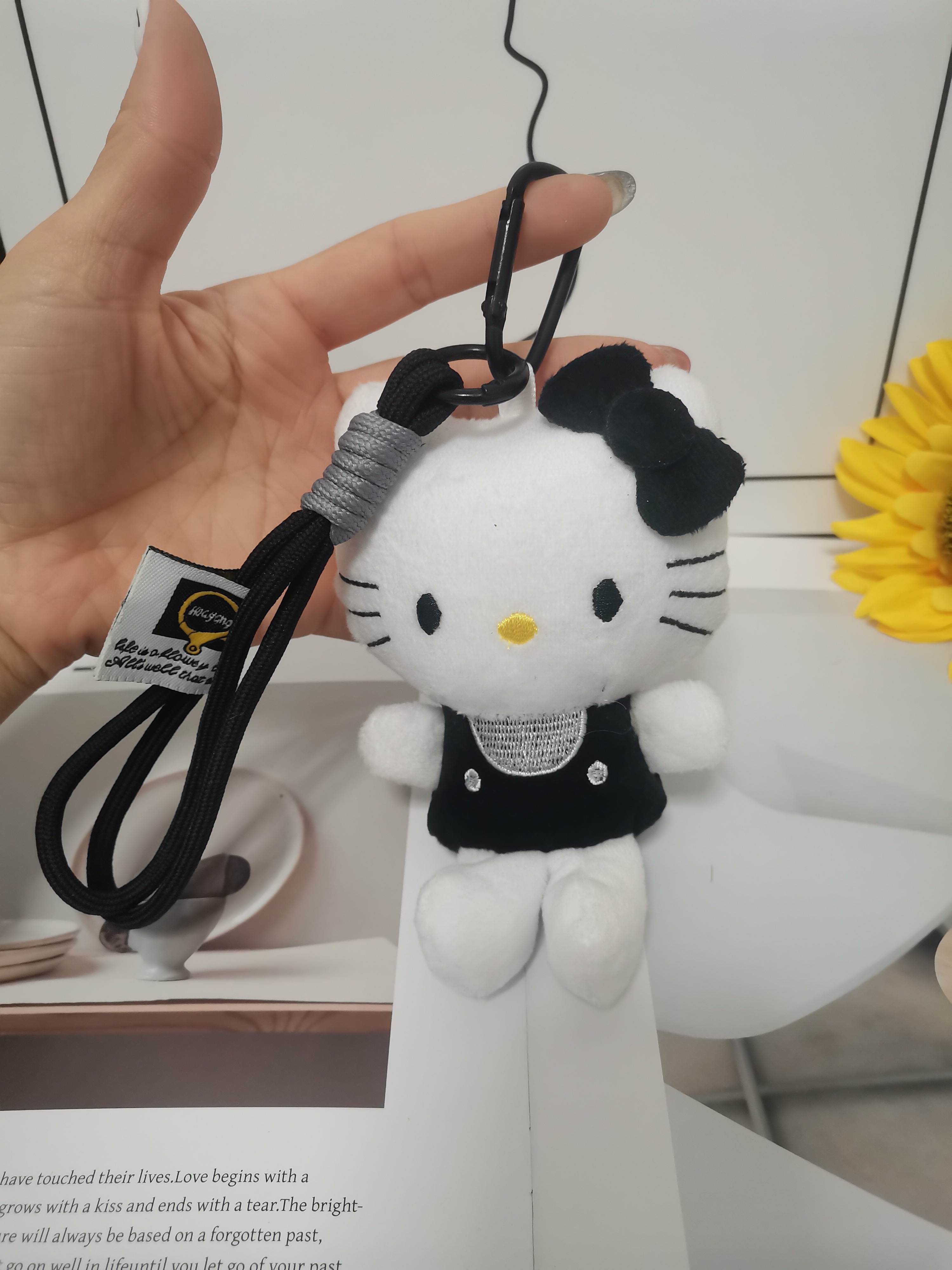 ins风可爱少女心粉裙子KT包包挂饰钥匙扣公仔女生礼物钥匙扣挂件