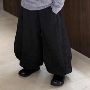 Jimmy妈童装【报恩神裤】秋季新款儿童百搭休闲加绒灯芯绒灯笼裤