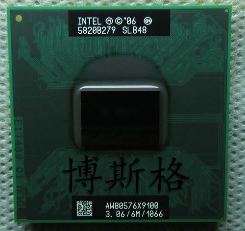 x9100笔记本正式版cpu