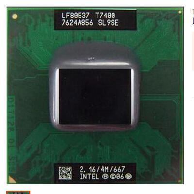 t7400笔记本cpu支持芯片组缓存