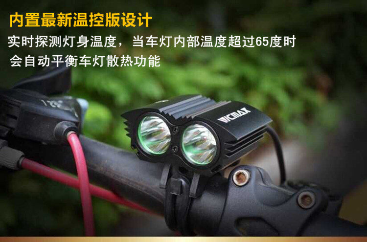 Eclairage pour vélo - phare - Ref 2401619 Image 4