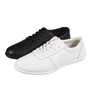 红棉太极鞋软牛皮 非牛筋底男女夏季武术鞋练功鞋太极拳运动晨练