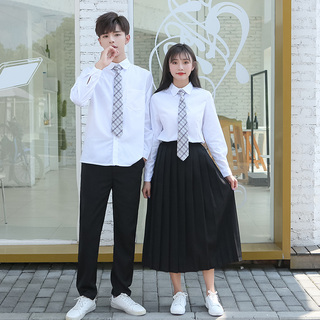 班服学院风韩版ins 初高中生学生装运动会演出校服女生毕业裙套装