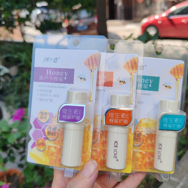 冰之恋麦卢卡蜂蜜唇膏保湿补水图片