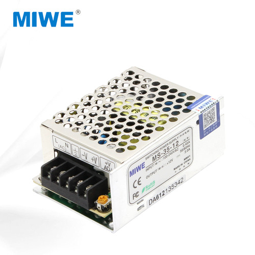 高品质MIWE开关电源 MS-35系列 35W 5V 12V 24V 稳压工控直流电源