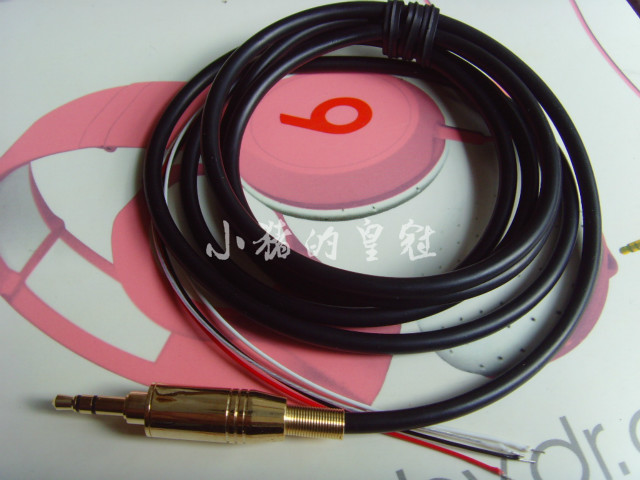 DIY 耳机维修 原厂JVC SZ2000镀银OFC线材 头戴耳机线 低阻 发烧