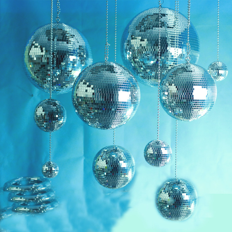 创意摄影道具镭射反光球影楼拍照星光效果摆件迪斯科灯球酒吧婚庆