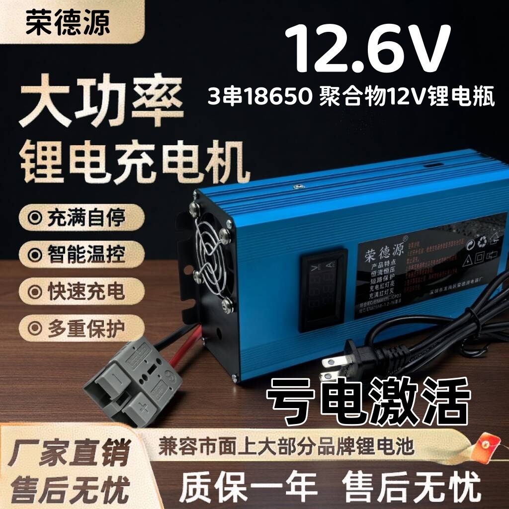 荣德源锂电池充电器带显示