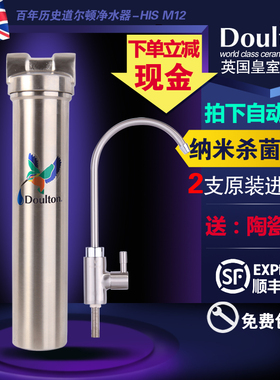 正品道尔顿净水器家用台下HISM12UCC直饮高端厨房滤水器进口滤芯