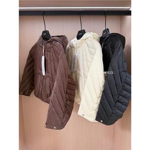 2024冬新款儿童羽绒服女童洋气90白鸭绒中大童韩版宽松设计感外套