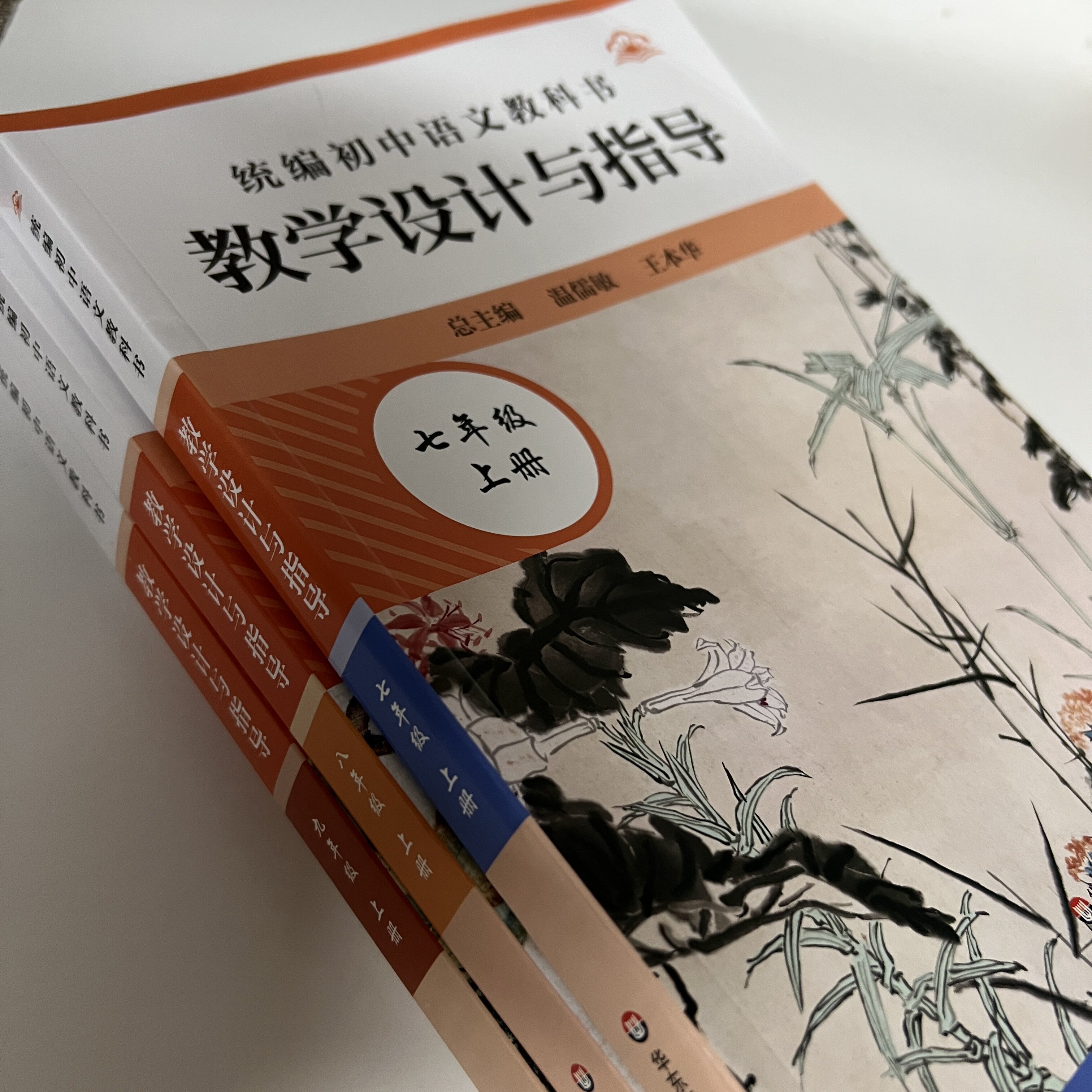 【2026秋新版 初中语文教学设计与指导 任选】七八九年级上下册 统编初中语文教科书 温儒敏 新教材 教师用书 华东师范大学出版社