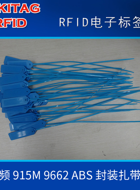 RFID电子标签铁栅栏扎带无源6c射频感应芯片超高频意联Alien9662