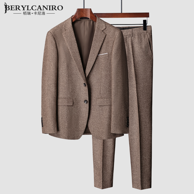 西服套装韩版英伦风复古潮流