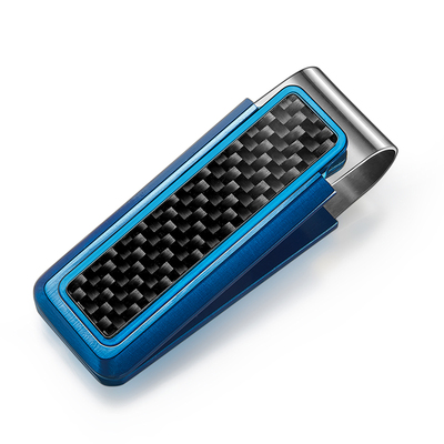 钞票夹子碳纤维复合票据夹不锈钢