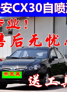 长安CX30自喷漆珍珠白补车漆红色帝王黑补漆笔温馨蓝银色油漆灰色