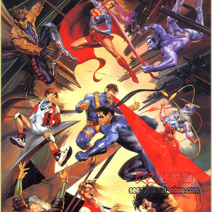 绘画动漫图库图片欧美朱丽贝尔奇幻漫画英雄经典原画插画集素材