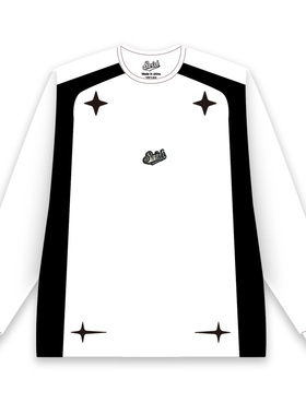 SWISH THE BALL IN四芒星系列圆领速干投篮服运动健身美式复古