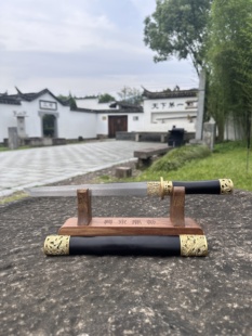 正品龙泉宝剑厂龙渊短刀千层钢一体刀剑刀具防身冷兵器未开刃