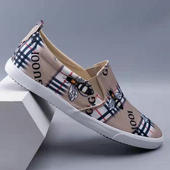 透气帆布鞋 布鞋 男新款 休闲鞋 春秋季 板鞋 潮男士 子软底低帮薄款