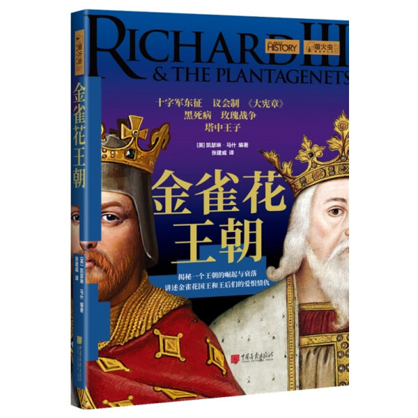 金雀花王朝 世界历史 英国历史书籍 百年战争 揭秘一个王朝崛起与衰落讲述金雀花国王和王后们的爱恨情仇 正版书籍