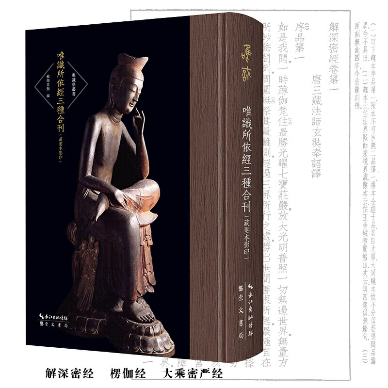 唯识所依经三种合刊 藏要本影印 解深密经 楞伽经 大乘密严经 唯识学丛书 第五辑
