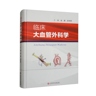 临床大血管外科学 主动脉瘤主动脉闭塞性疾病腔静脉疾病大血管创伤分支疾病的诊治 血管外科医学书籍