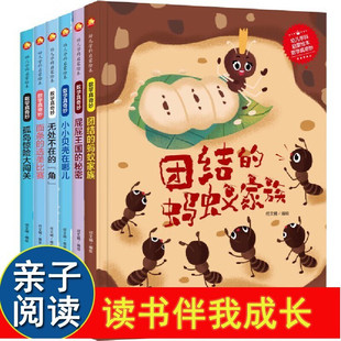 数学真奇妙幼儿学科启蒙绘本6册儿童数学启蒙绘本幼儿园精装硬皮硬壳绘本小班中班大班阅读3-4-5-6岁数学游戏故事绘本书团结的蚂蚁
