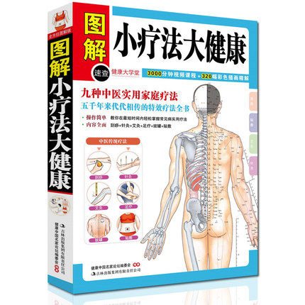 图解小疗法大健康 针灸、按摩、拔罐、刮痧特殊疗法艾灸疗法足底疗法治百病艾炙疗法治百病的书中医养生 家庭健康常识 养生保健书