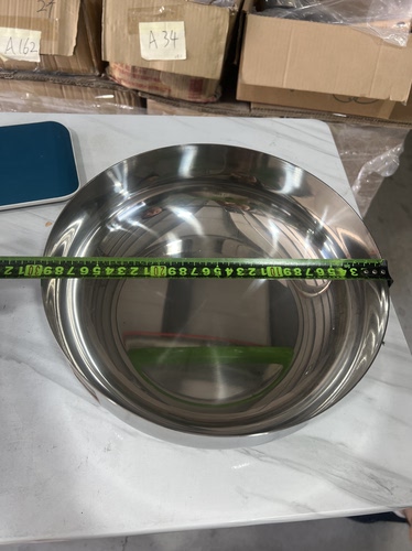 A270-微瑕不锈钢30cm和面盆一体成型饺子馅盆洗菜盆