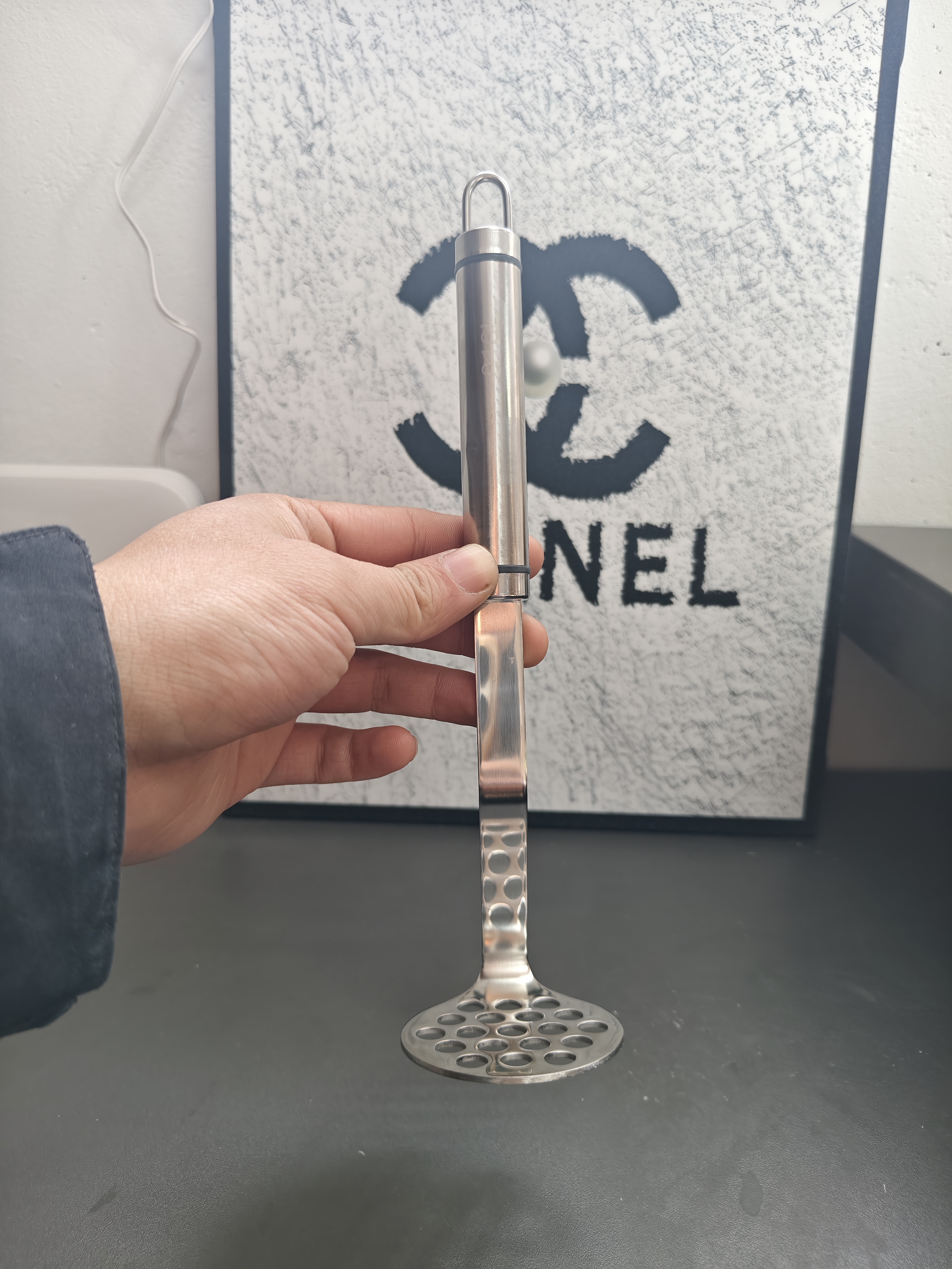 S6-食品级不锈钢压泥器