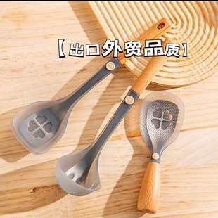 硅胶四叶草汤勺炒菜铲不粘锅米饭铲 高端套装 A41 出口外贸品质