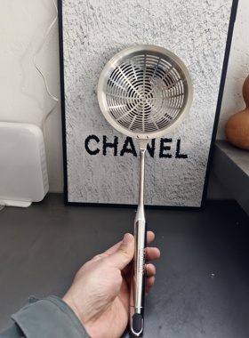 A169-外贸18/10不锈钢漏勺油炸火锅勺过滤网漏饺子捞面勺沥水漏勺