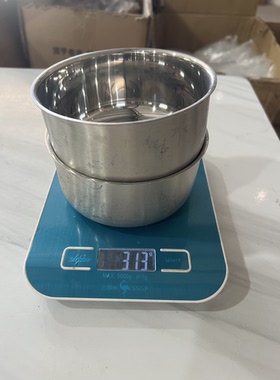 A436-瑕疵品加厚304不锈钢多用12厘米蒸碗蒸蛋蒸饭炖盅无盖两个