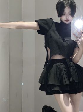 胖MM200斤特大码蛋糕半身裙女白色高腰短裙新款裙裤小个子百褶裙