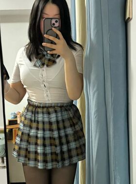 胖MM200斤特大码纯欲风JK制服收腰短袖衬衫学院风衬衣白色上衣女