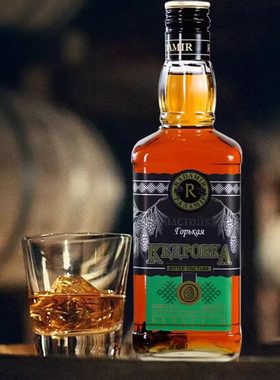 白俄罗斯伏特加酒原装进口松子味配制酒拉达米尔白酒威士忌 500ml