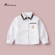 中小儿童上衣衬衣宝宝婴儿学院风打底衫 洋气秋季 春秋 韩版 女童衬衫