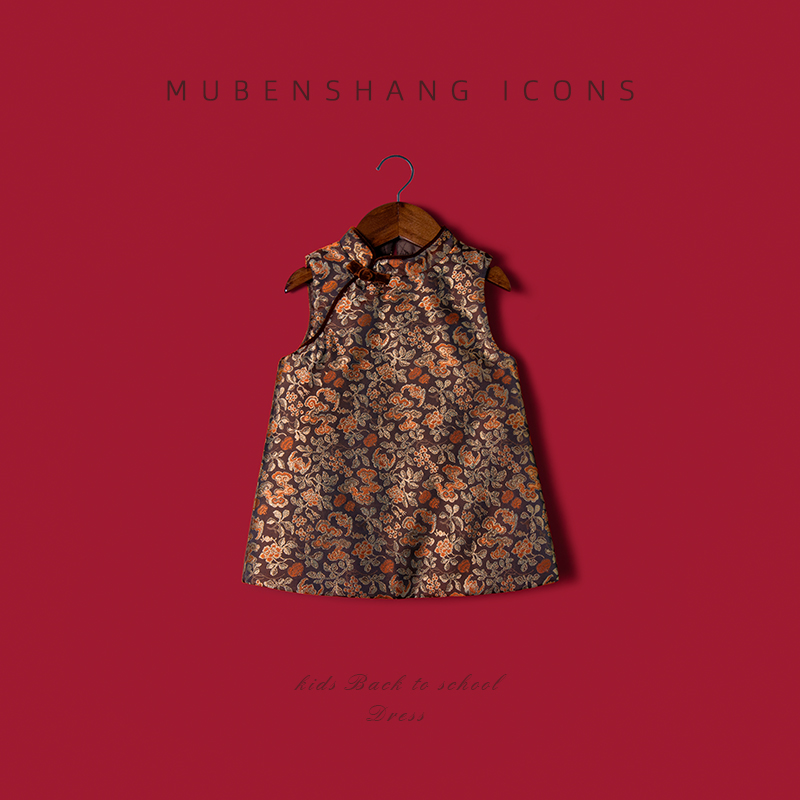 木本尚女宝宝冬装拜年服