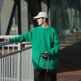 9901潮秋冬男士保暖糯软宽松舒适毛衣高品质十色可选P68控89，男装针织衫/毛衣，电商A135（原星座819）