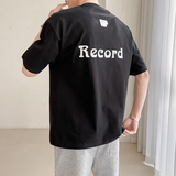 C311-T07夏季男士圆领字母刺绣T恤工艺款三色可选P45，男装Polo衫，电商A135（原星座819）