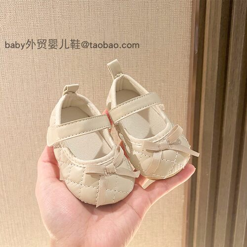 春秋婴儿宝宝蝴蝶结公主鞋
