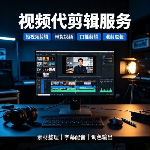 代剪辑短视频vlog视频剪辑信息流口播剪辑IP打造探店种草视频制作